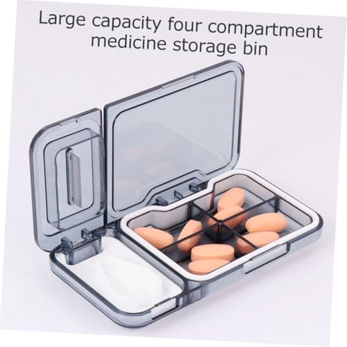 Couteau à pilules compact Healvian boîte de rangement et étui comprimés - 5