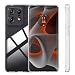 Produktbild Fitudoos Hülle für Motorola Moto Edge 50 Pro,Soft Schutzhülle Liquid Silicone hülle,Hochwertiges Silikon Premium TPU Handyhülle für Motorola Moto Edge 50 Pro -Transparent.