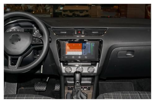 Rejilla de salida central para Skoda Octavia con acabado cromado mejora el aire de su coche 7