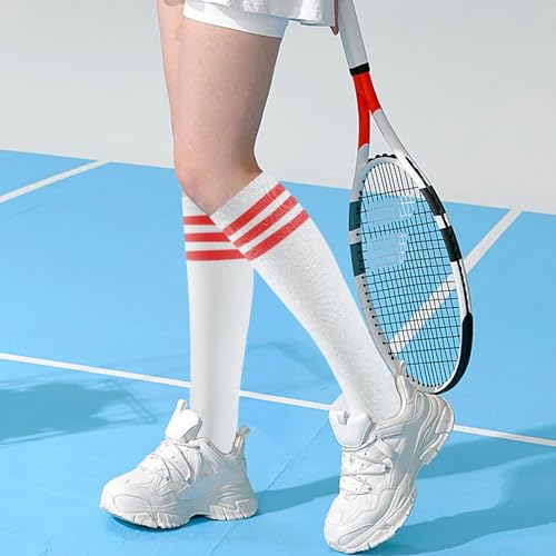 Image of Knee High Socks for Women, Long Tall Knee Tube Socks