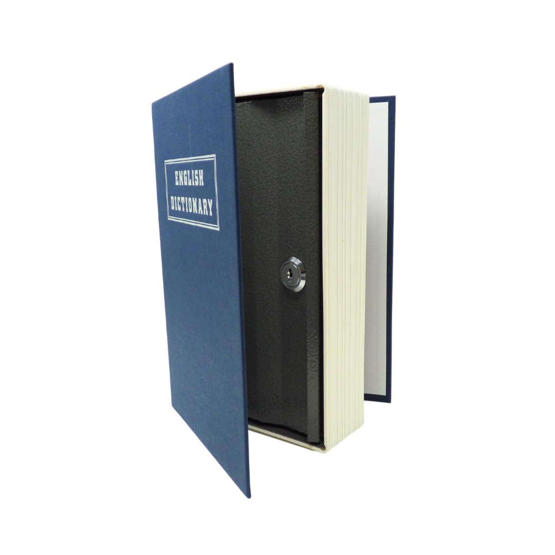 Grand Coffre-Fort Caché En Forme De Livre - Sécurité Discrète Pour Clés, Argent, Bijoux Et Documents