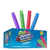 Jolly Rancher Freezer Pops Variety Pack, Fruit Flavored Ice Pops, Grape, Green Apple, Watermelon, Blue...