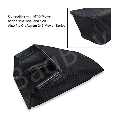 Braveboy 964-04154A Lawn Mower Grass Bag, Compatible With Mtd/Craftsman 964-04154 - Fits 21” Lawn Mower Bag - (Without Grass Catcher Frame) #TOP3