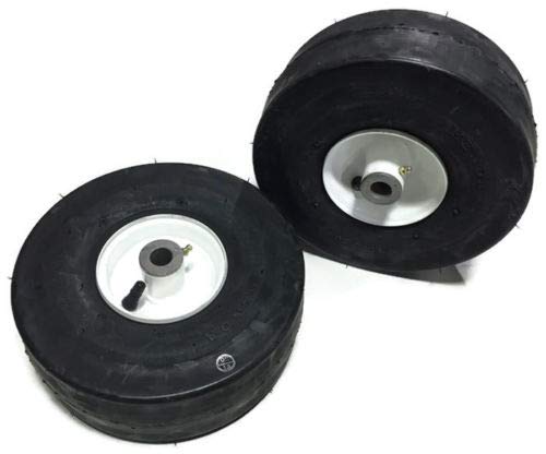Caster Wheel 4.10/3.50-4 Tire fits Some Toro EXMARK Replaces 110-6785 Set of 2 + Free ebook - Your Lawn & Lawn Care -