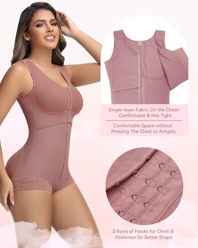 Image of SHAPSHE Fajas Colombianas Moldeadoras Full Body Shaper Postpartum Shapewear