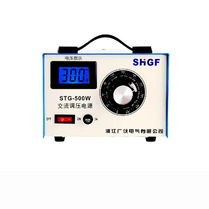 Régulateur De Tension AC 220v Monophasé Stabilisateur De Tension, Transformateur De Puissance Ajustable 0-300V