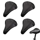 HQYBZP 4er Set Sattelschutz Wasserdicht Fahrrad, Wasserdichter Sattelbezug...
