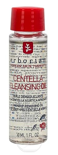 Erborian - Aceite Limpiador Centella - Aceite Desmaquillante Suave para el Rostro con Centella Asiática - Elimina el Maquillaje y Nutre - Para Todo Tipo de Piel - Cuidado Cosmético Coreano - 30ml