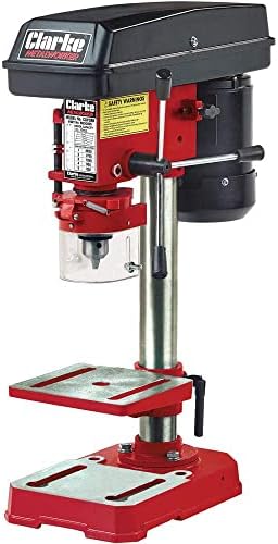 CLARKE CDP5RB 5 SPEED BENCH MOUNTED PILLAR DRILL RED