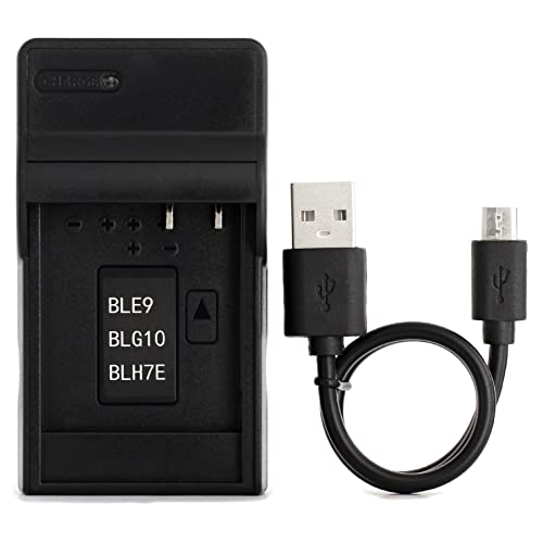 Norifon DMW BLH7 USB Cargador para Panasonic Lumix DMC GF3, DMC GF5, DMC GF6, DMC GM1, DMC GX7, DMC LX100, DMC TZ101, GX7, LX100, DMC GM5K Cámara y Más