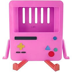 GRAPMKTG Charging Stand for Nintendo Switch OLED Accessories Portable Dock Compatible Cute Holder Playstand Video Game Room Decor Protector Gift Men Women Kids Boys Girls Adults Pink