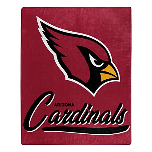 Raschel throw blanket with sports team design