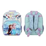 Mochila infantil Disney Frozen Magic & Fun Elsa & Anna 40,6 cm para escola e viagem