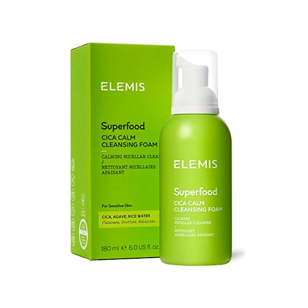 Elemis Beruhigender Superfood-Cica-Reinigungsschaum , 1er Pack (1 x 180 ml) – Bild 5