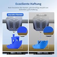 ANYCUBIC PLA Filament 1.75mm, Einfach zu drucken, Haltbarer, 4KG Set – Ansicht 5