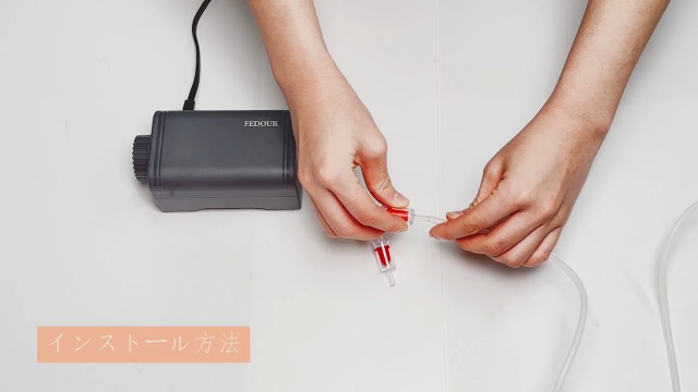 Amazon.co.jp: FEDOUR 4W水槽エアーポンプ300LPH、静音酸素ポンプ