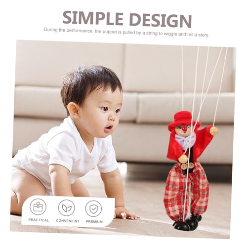 ifundom Marionete Madeira Criança Dia Das Bruxas Fantoche De Mão