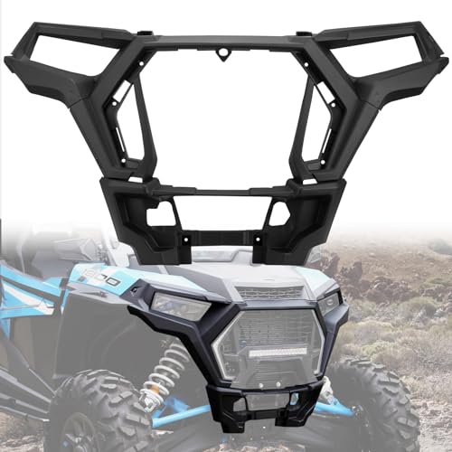 HAKA TOUGH Front Fascia for Polaris RZR XP 1000 Accessories 2019-2023, Plastic Front Bumper Headlight Grill Frame for RZR XP 4 1000 / XP TURBO/ XP4 TURBO/RZR Trail/RZR 900, Replace #5455432-070 by HAKA TOUGH - Used condition - US$122.93