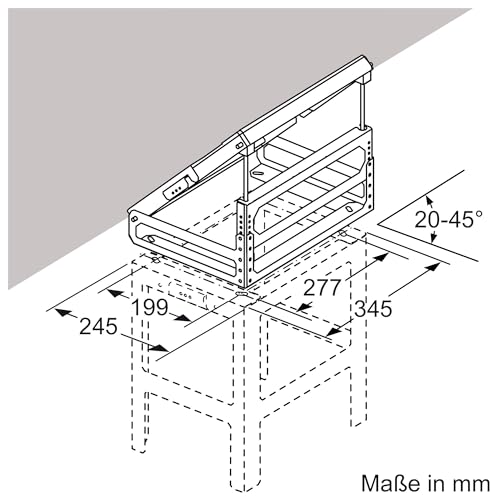 NEFF Z5914X0 Dunstabzugshaubenzubehör, Adapter für Inselessen