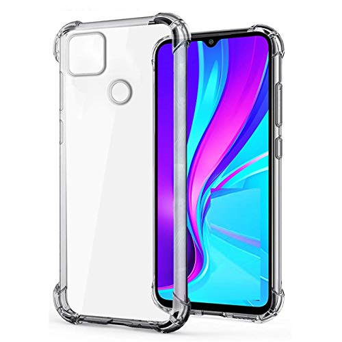 Image of COVERBLACK Transparent Rubber Back Cover for Itel Vision1 - Transparent
