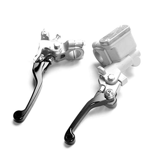 7/8 Dirt Bike Brake and Clutch Master Cylinder Set Universal Compatible with Suzuki DRZ400S/SM DR250R,Honda CR XL XR CRF CRF70 CRF80 CRF100 XR80 XR100 Pit Dirt Motor Bike