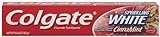 Colgate Sparkling White Fluoride Toothpaste, Cinnamint, 6.4 oz (181 g)