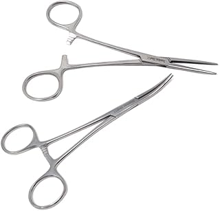 2 Pcs Pet Groomer Dog/Cat Hemostat Forceps 5