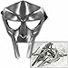 ADVIK ENTERPRISES Medieval Steel Gladiator Face Mask | Hand Forged SCA LARP Helmet Roman Armor Mf Doom Mask Halloween mask | Mad-Villain Mild Steel Face Armour Medieval