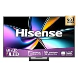 Hisense TV 55" Mini-LED 165Hz 4K 2025 55U72Q PRO, Smart TV VIDAA U9 con 1000+APP, Dolby Vision IQ, HDR 10+ Adaptive, 165Hz Game Mode Ultra, Dolby Atmos 2.1.2 con Subwoofer, Alexa Built-in, 55''