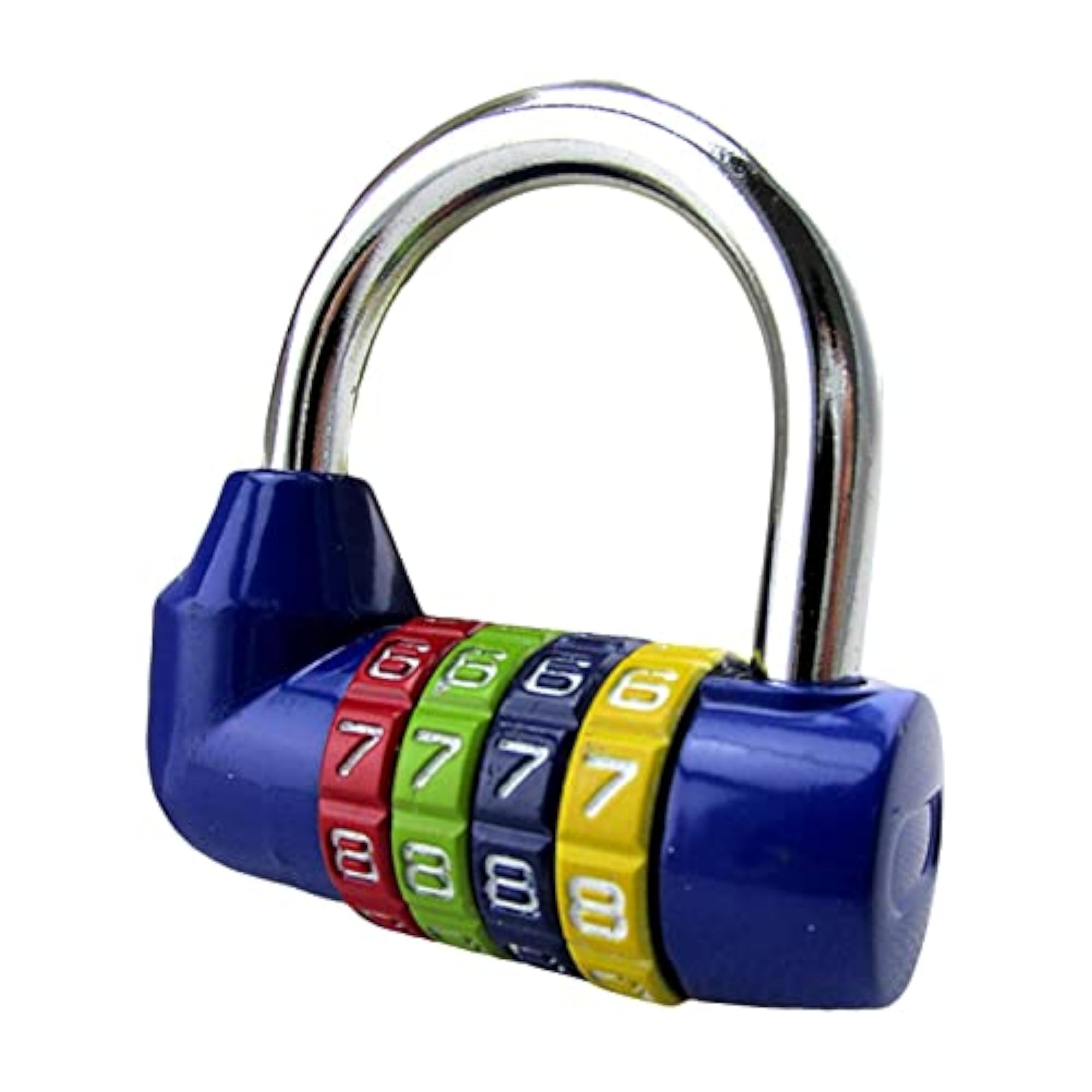 Waterproof 4-Digit Combination Safe Padlock for Gym Lockers