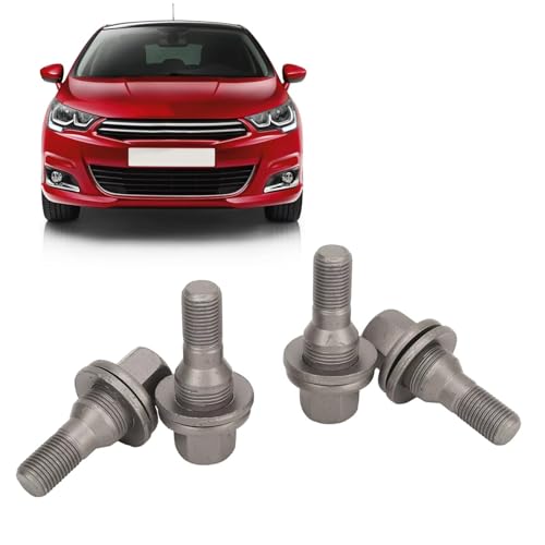 Tornillos hexagonales de rueda para Citroen C4 C5 y Saxo pernos de repuesto 6