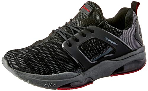 Tênis Thunderbolt, FILA, Masculino, PRETO/VERMELHO/GRAFITE, 40