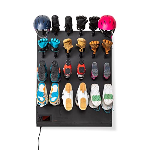 GEAR DRYER DRY = WARM GearDryer Wall Mount Boot Glove Gear Dryer + Warmer (24 Port)