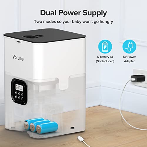Voluas Automatic Pet Feeders For Cats And Dogs, Dry Food Dispenser With Desiccant Bag, Timed Cat Feeder, Programmable Portion Size Control 4 Meals Per Day, 10S Voice Recorder #TOP4