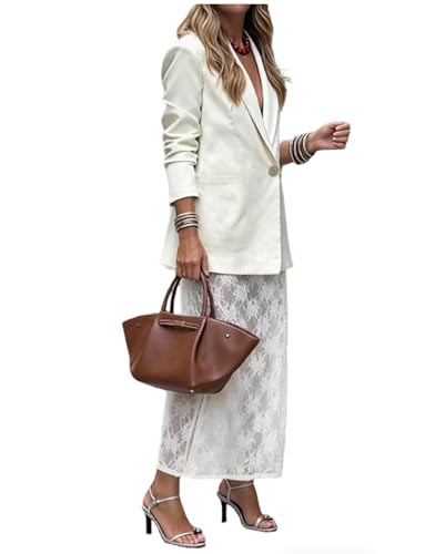 Costume d'affaires à Boutonnage Simple Ulnomio pour Veste de Bureau Confort
