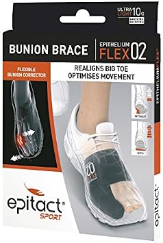 Epitact Sport - Hallux Valgus Bunion Brace Corrects, Protects & Supports Bunions During Sport - Size M