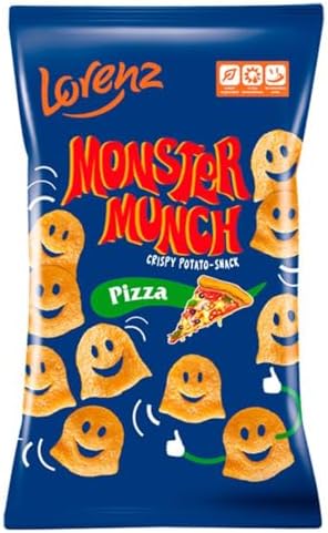 Lorenz MONSTER MUNCH potato Chips: PIZZA 75g