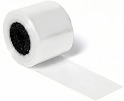 Lay Flat Tube Roll, Food-Grade Polyethylene, Custom Poly Packaging, Protective Sleeves, Product Storage, DIY Projects, 2"W x 1.2"D x 100 L, 50x2Rolls