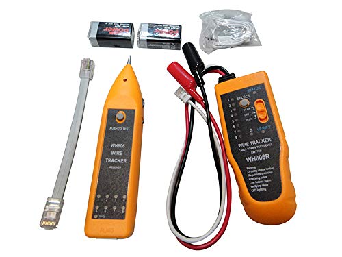 Testador de Cabo Zumbidor, EXBOM, Amarelo/Preto, WH-806R