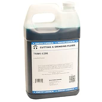 TRIM E206N/1 Long Life Soluble Oil Coolant - 1 Gallon Jug For Cutting, Grinding & Machining