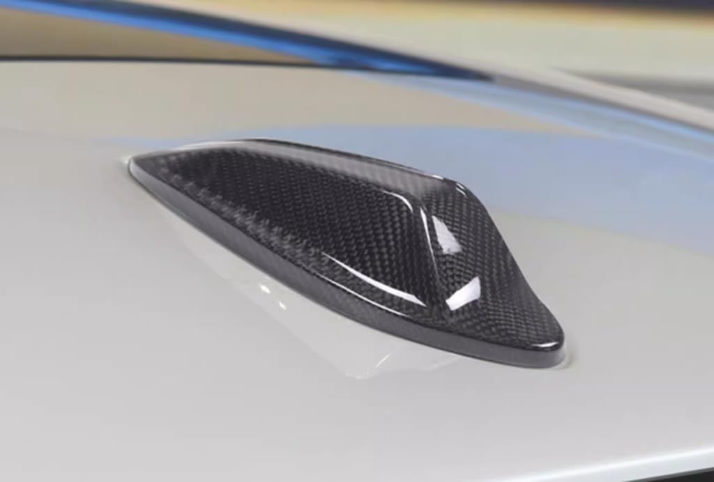 New Protective Antenna Cover Compatible with BMW X7 2023-2024 (Carbon Fiber-Black)