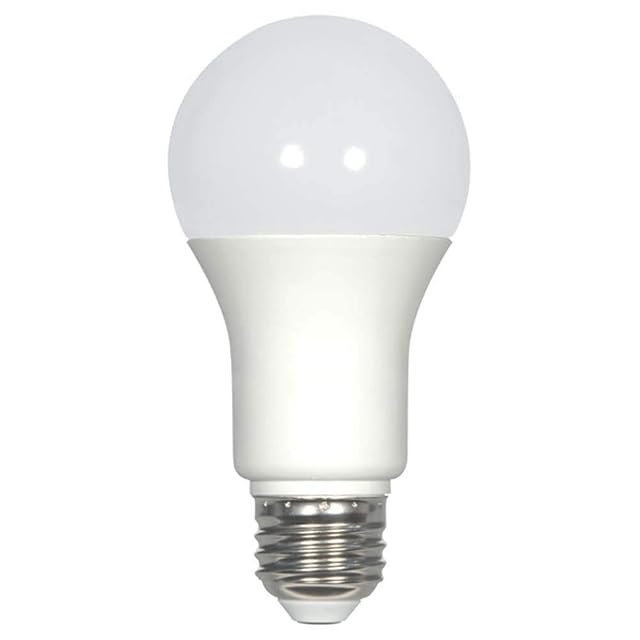 Satco S29834 Medium Light Bulb in White Finish 4 19 inches