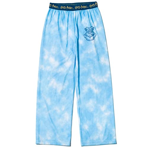 Harry Potter Slytherin Ravenclaw Big Girls Pajama Shirt And Pants Sleep Set Tie Dye Blue 10-12 #TOP2