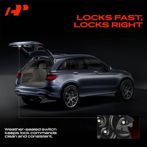 Image of A-Premium Rear Liftgate Latch Actuator Trunk Latch Compatible with Mini R55 Series Cooper 2008-2014, Rear Tailgate Left Driver Lower Side Door Lock Latch Actuator