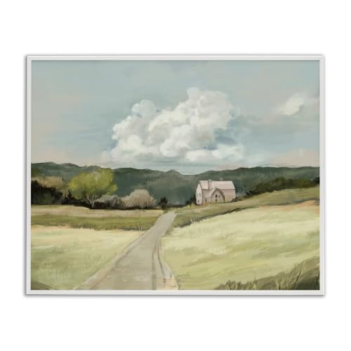 Stupell Industries Road Leading Home Countryside Mountain Landscape , Design by Ziwei Li, 11 x 14