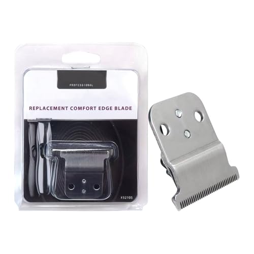 Life Girl Star Trimmer Replacement T Style Blade Set Compatible for D8 SlimLine Pro Li Andis Hair Clipper Trimmer, Set #32105 - D7#32655 D8#32400-Silver Stainless Steel Blade