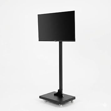 Ayarlı Tv Standı – Tekerli Tv Askısı – Hareketli Tv Standı – 22″ – 43″ Tv Ile Uyumlu – Metal