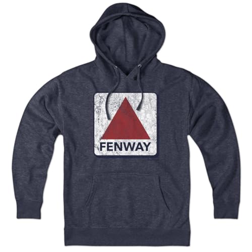 Chowdaheadz Fenway Sign Lightweight Hoodie Unisex Pullover Sweatshirt Multiple Colors Blue