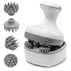 VIVIYA Electric Scalp Massager, Portable Rechargeable Head Massager with 8 Removable Massage Claws, Waterproof Handheld Hair Scalp Scratcher for Full-Body Massage and Stress Relax