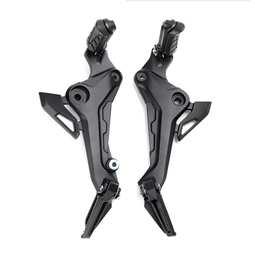 Minho Motorcyle Footpegs Right & Left Side in Aluminium Alloy Material Compatible with Honda Grom 2017-2020 Msx 125 SF, Black Color by Minho - Image 5